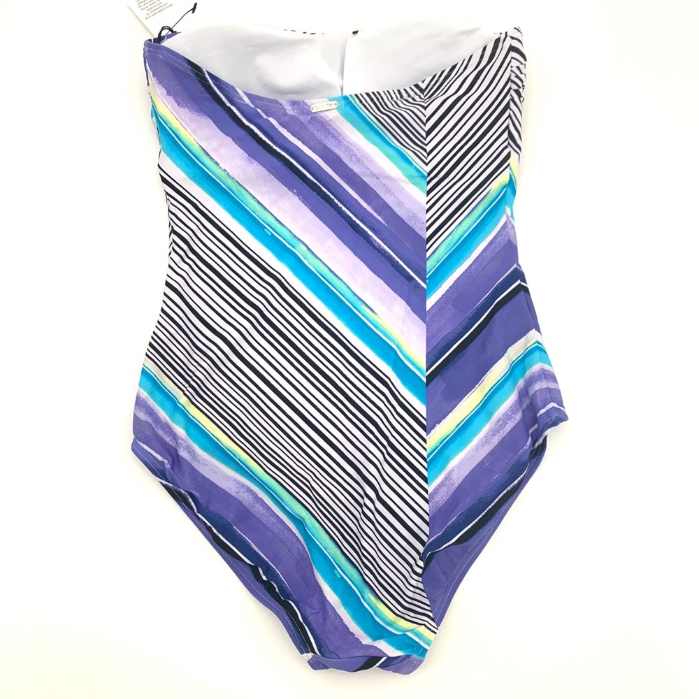 4/$25 Calvin Klein Tummy Control One Piece Swimsuit - Picture 3 of 3